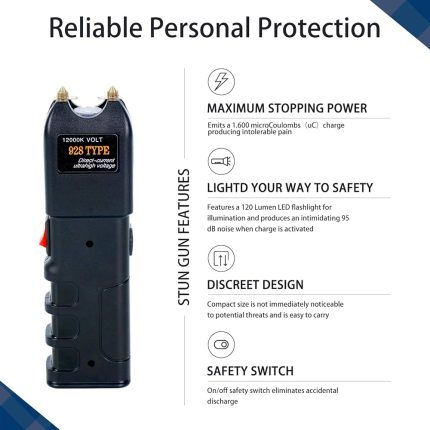 Self Defence Stun Gun-928 with Flashlight