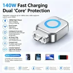 140W Intelligent Charger Separator with Dual 'Core' Protection
